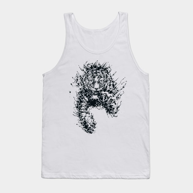 Splaaash Series - Tiger Ink Tank Top by Dagui